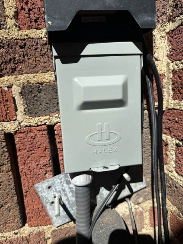 New Disconnect Installed